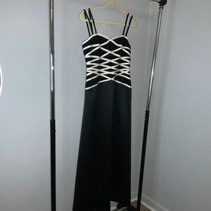 JS Collections maxi dress Sz 8 double spaghetti straps